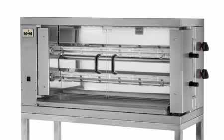 ASADOR DE POLLOS A GAS 2 ESPADAS EXPORT 2EG EXP MCM