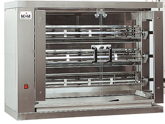ASADOR DE POLLO VERTICAL ELÉCTRICO 3EE/3EEN MCM