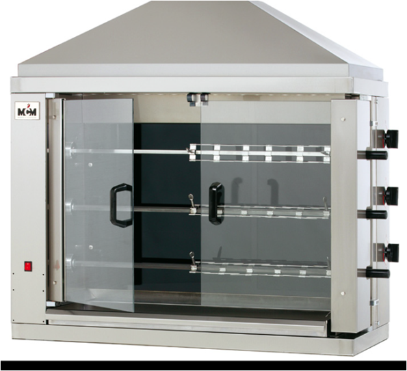 ASADOR DE VITROCERÁMICA ELÉCTRICO 1 EV MCM