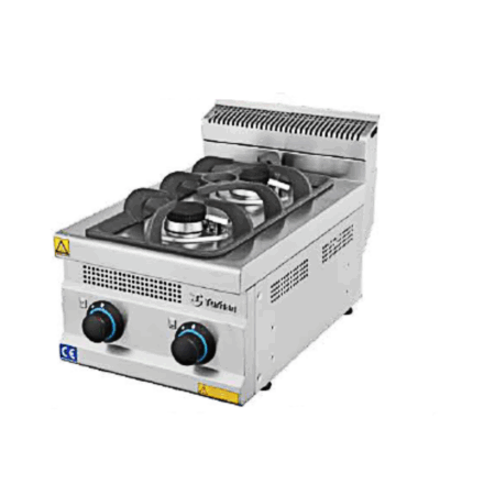 COCINA A GAS SOBREMESA 2 FUEGOS EUTRON