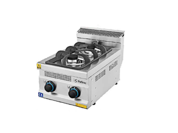COCINA A GAS SOBREMESA 2 FUEGOS EUTRON