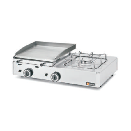 PLANCHA CON FOGON A GAS GGP-6.4F FIAMMA.