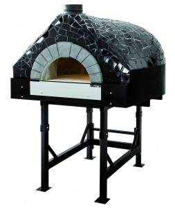 HORNO DE LEÑA ISCHIA-MOSAICO BASE FIJA Ø 85 CM ADLER.