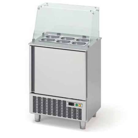 MESA FRÍA GN1/1 COMPACTA KEBAB MFK-65 CORECO
