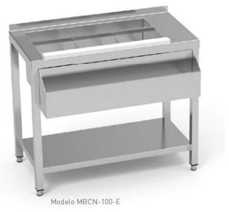 MESA PARA PREPARACIÓN COMBINADOS