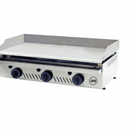 PLANCHA DE GAS 80 HIERRO 6MM I90