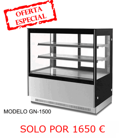 VITRINA PASTELERA REFRIGERADA GN-1500