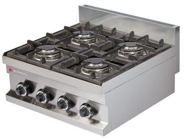 COCINA A GAS DE SOBREMESA SERIE 600 ALMGC606 ALMISON