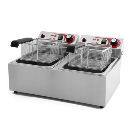 FREIDORA ELÉCTRICA 7+7 LITROS 3+3KW EF-102B EUTRON