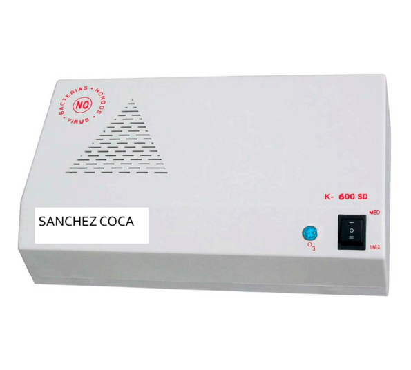 GENERADOR de OZONO K-600 modelo MURAL