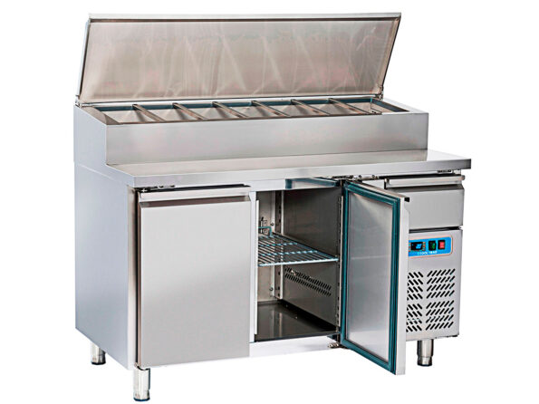 MESA FRÍA GASTRONORM DE REFRIGERACIÓN SH 2700 (2 PUERTAS) EUROFRED