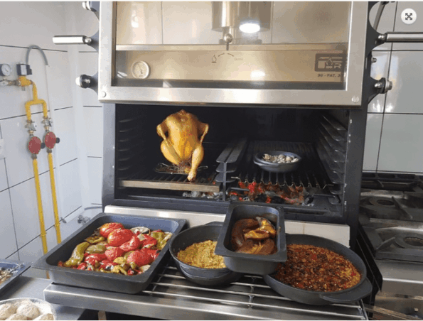HORNO DE BRASA PIRA 90 LUX Inox ED