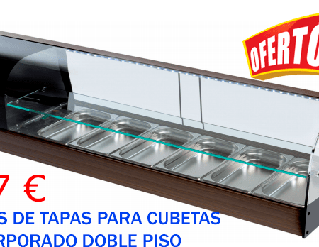 ENFRIADORES DE TAPAS PARA CUBETAS GRUPO INCORPORADO DOBLE PISO