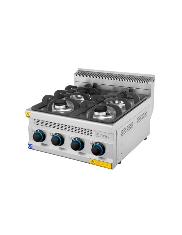 Cocina a Gas de sobremesa 4 Fuegos Serie 630 TURHAN