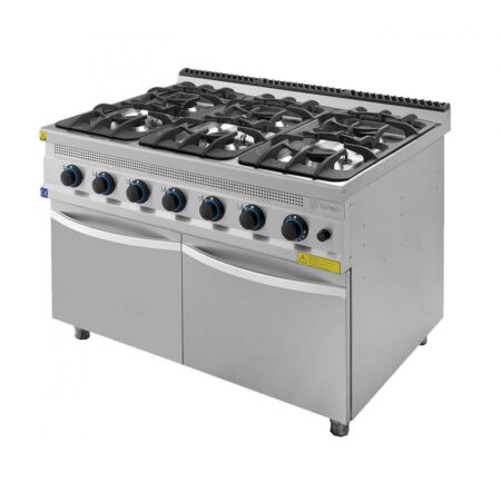 Cocinas Gas con mueble Serie 930 TURHAN - 6 FUEGOS