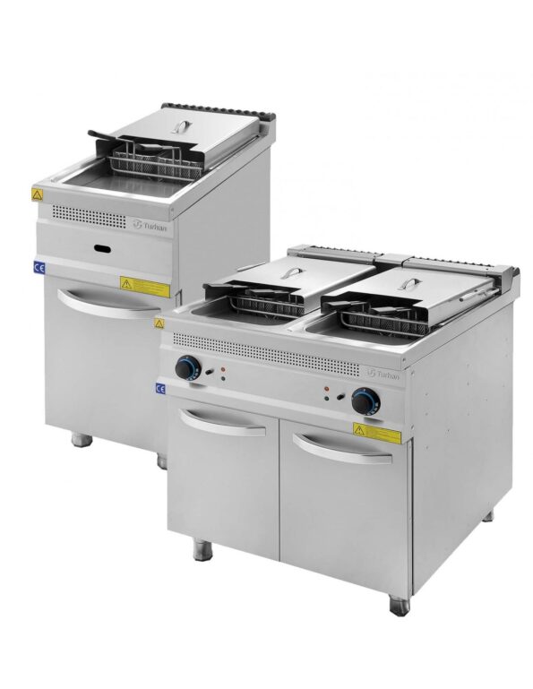 Freidora eléctrica con mueble Serie 930 TURHAN - Modelo doble
