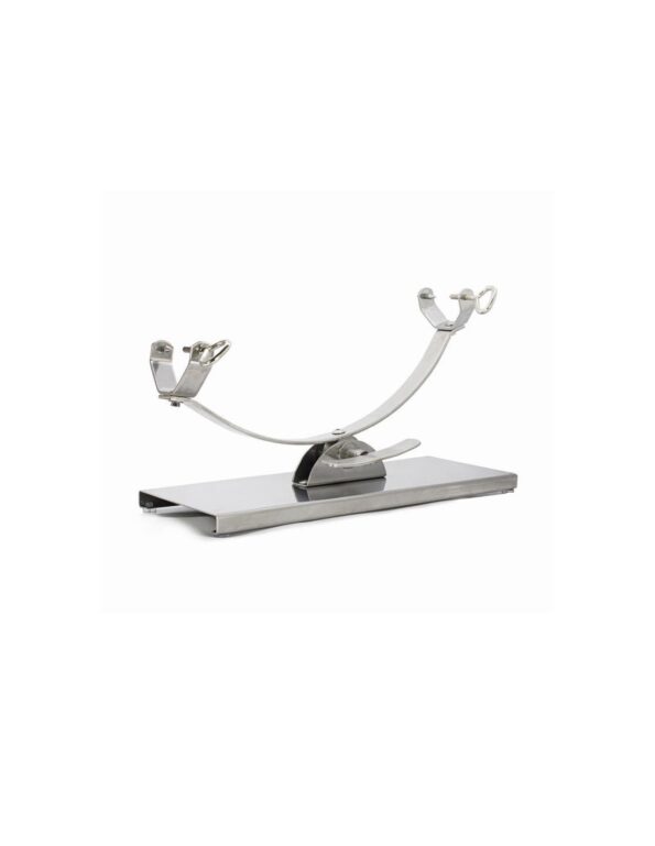 Jamonero de corredera inox.