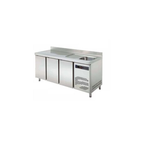MESA REFRIGERADA CON FREGADERO TRS-200F EUTRON