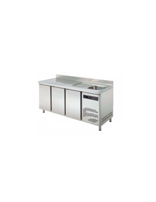 MESA REFRIGERADA CON FREGADERO TRS-200F EUTRON