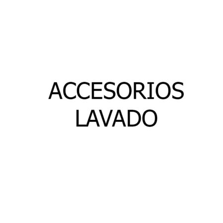 Accesorios lavado