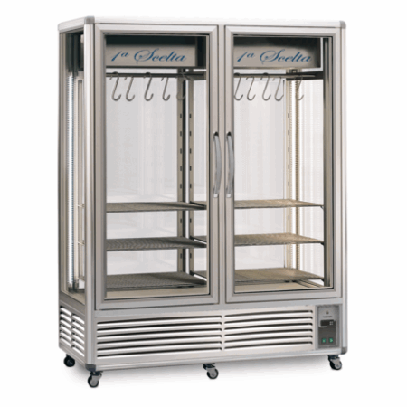 Armario 4 caras de cristal carne Tecfrigo MEAT 1150 M