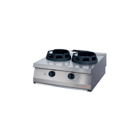 Quemador Wok de sobremesa a gas Modelo doble