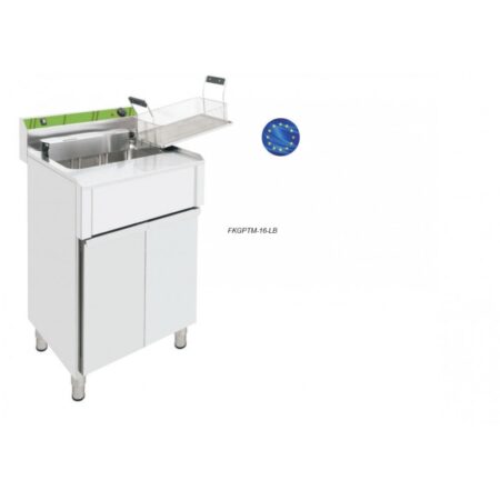 Freidora Eléctrica 16L Gran Producción con Mueble