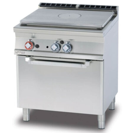 Cocina Con Placa Y Horno A Gas Industrial TPF-78G Lotus