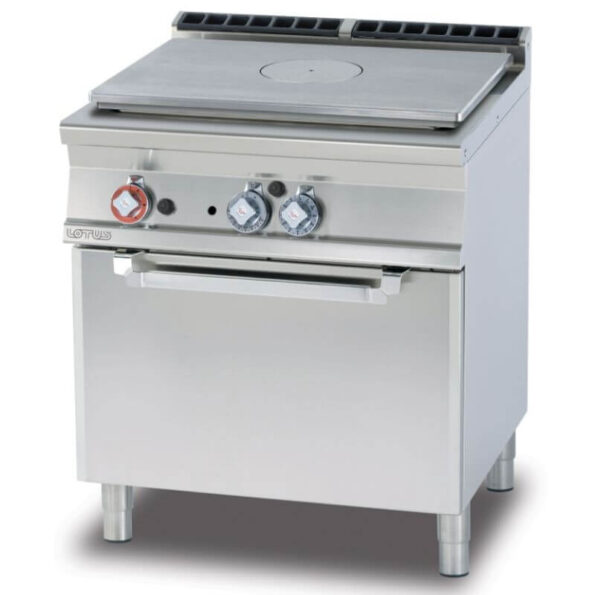 Cocina Con Placa Y Horno A Gas Industrial TPF-78G Lotus