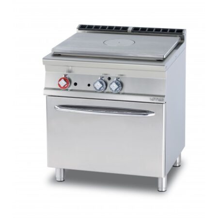 Placa de Cocción + Horno Gas Estático GN 2/1 SERIE 70 LOTUS